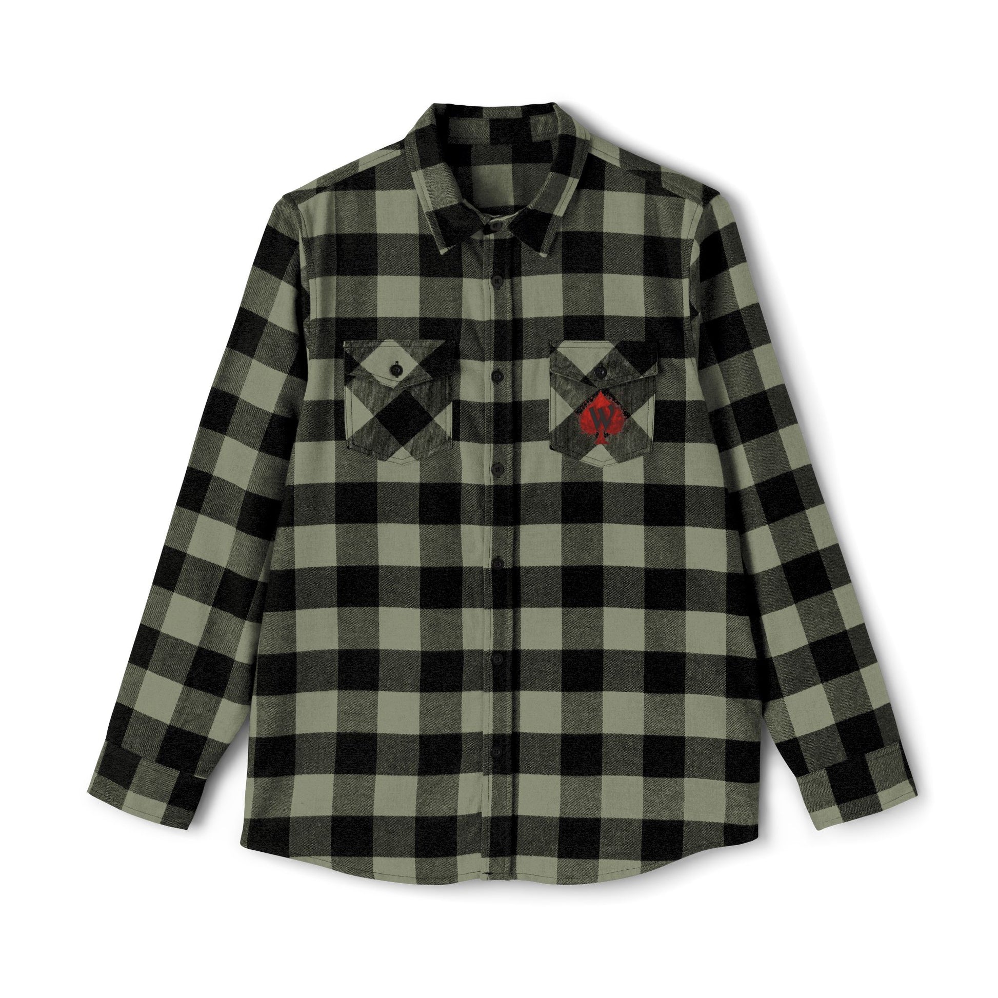 Flannel Shirt Edgar Allen Poe Inspired All I Love I Love Alone Design